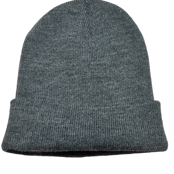 Carhartt Knit beanie hat in Charcoal Grey One Size - Picture 3 of 4